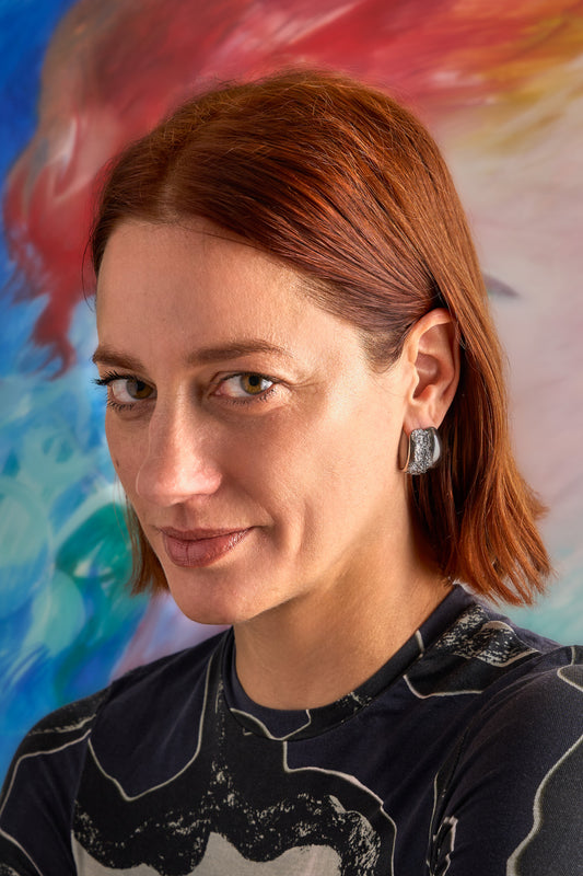 Crispy earrings - SILVER