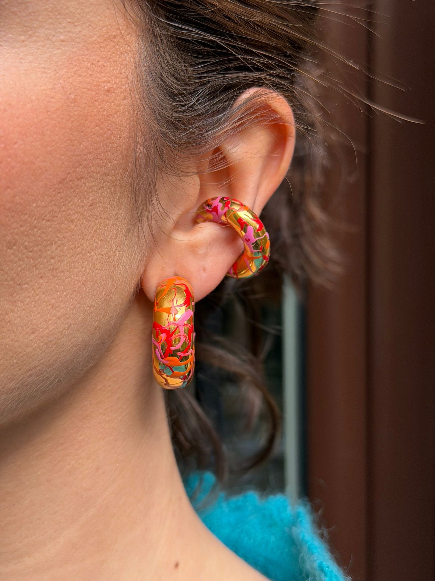 Dripping earrings - Caldo