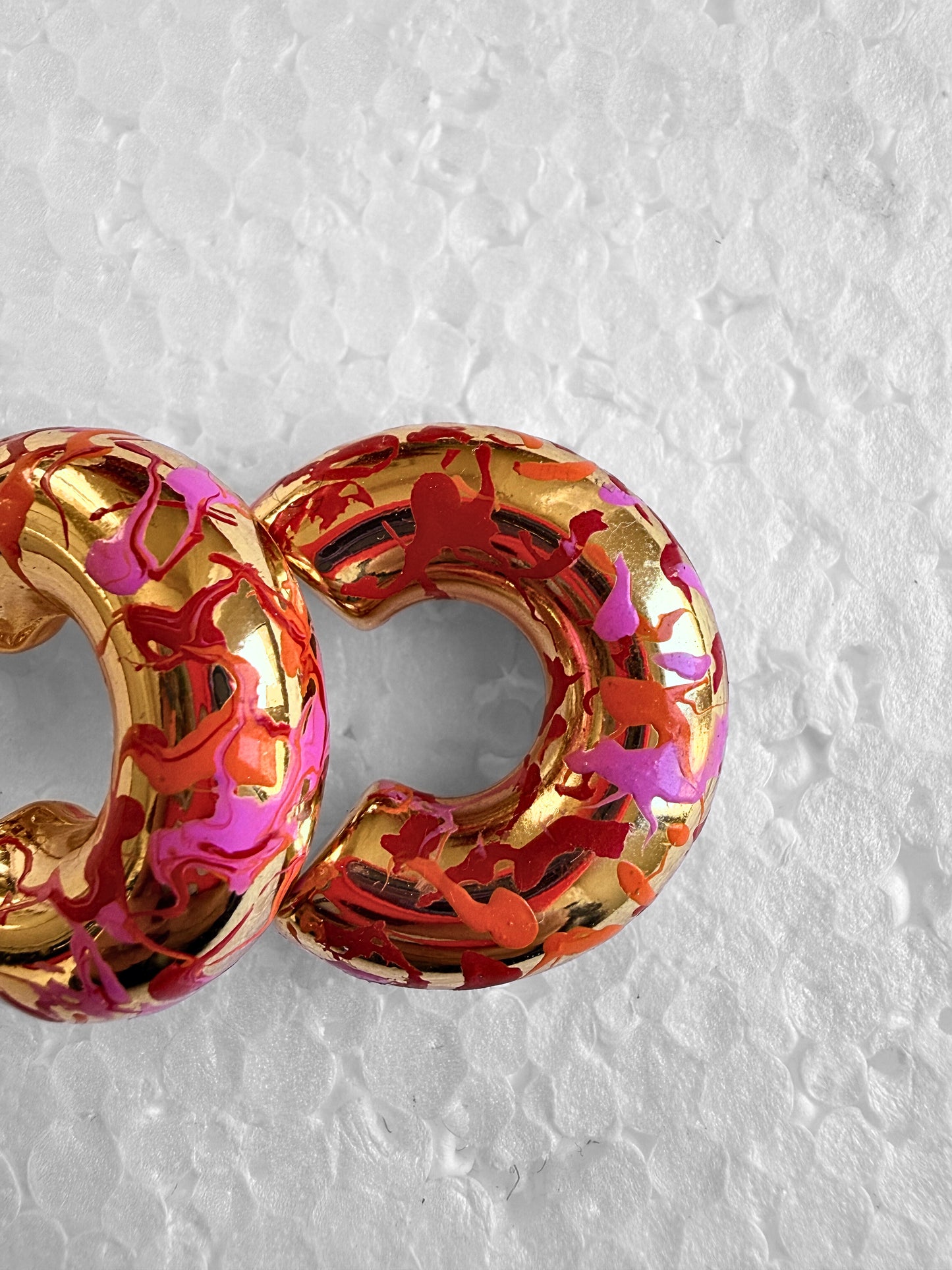 Dripping earrings - Caldo