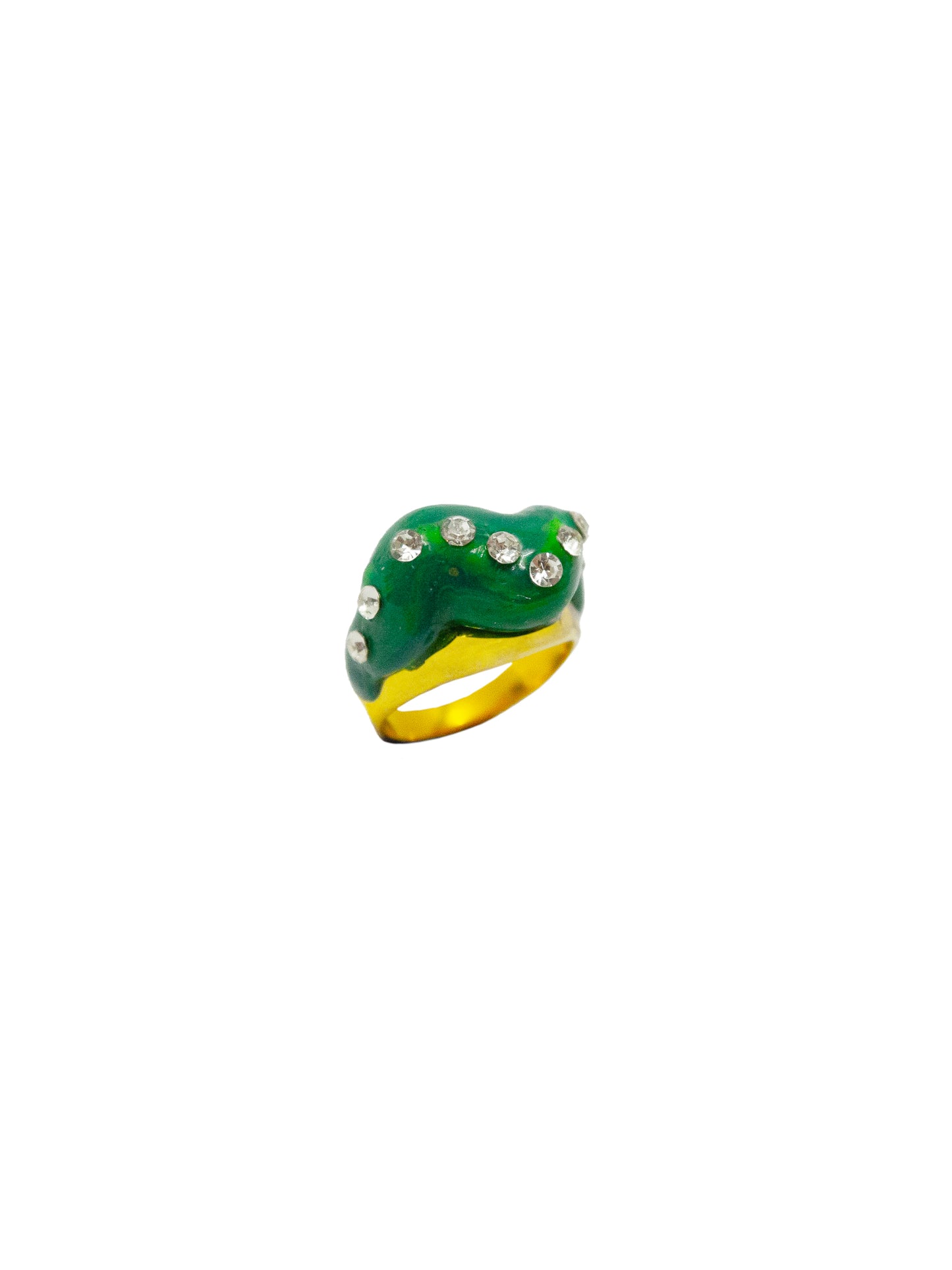 Mostro ring - Verde Brillante