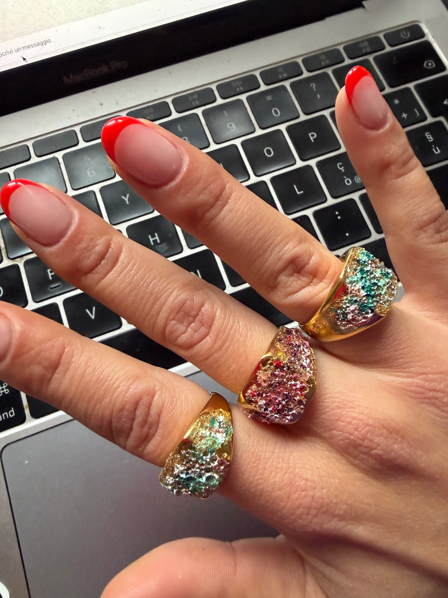 Crispy ring - RED