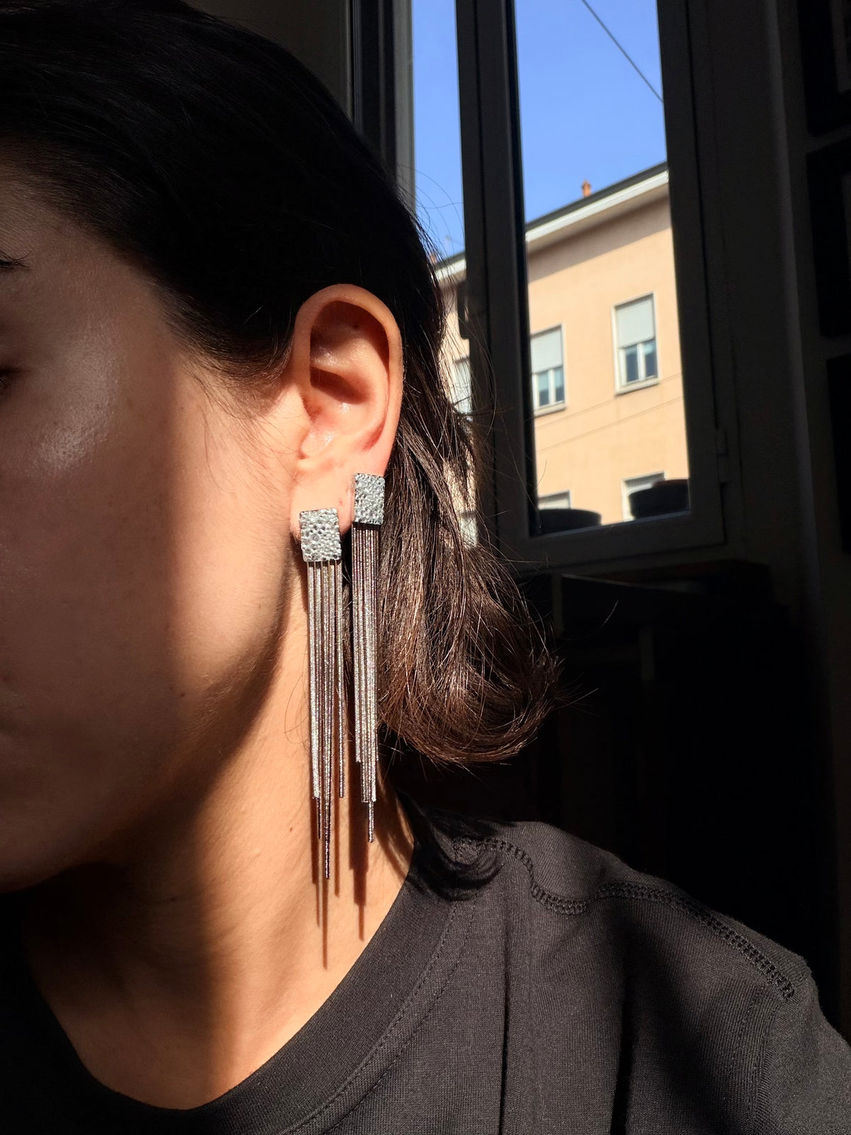 Scia earrings - SILVER