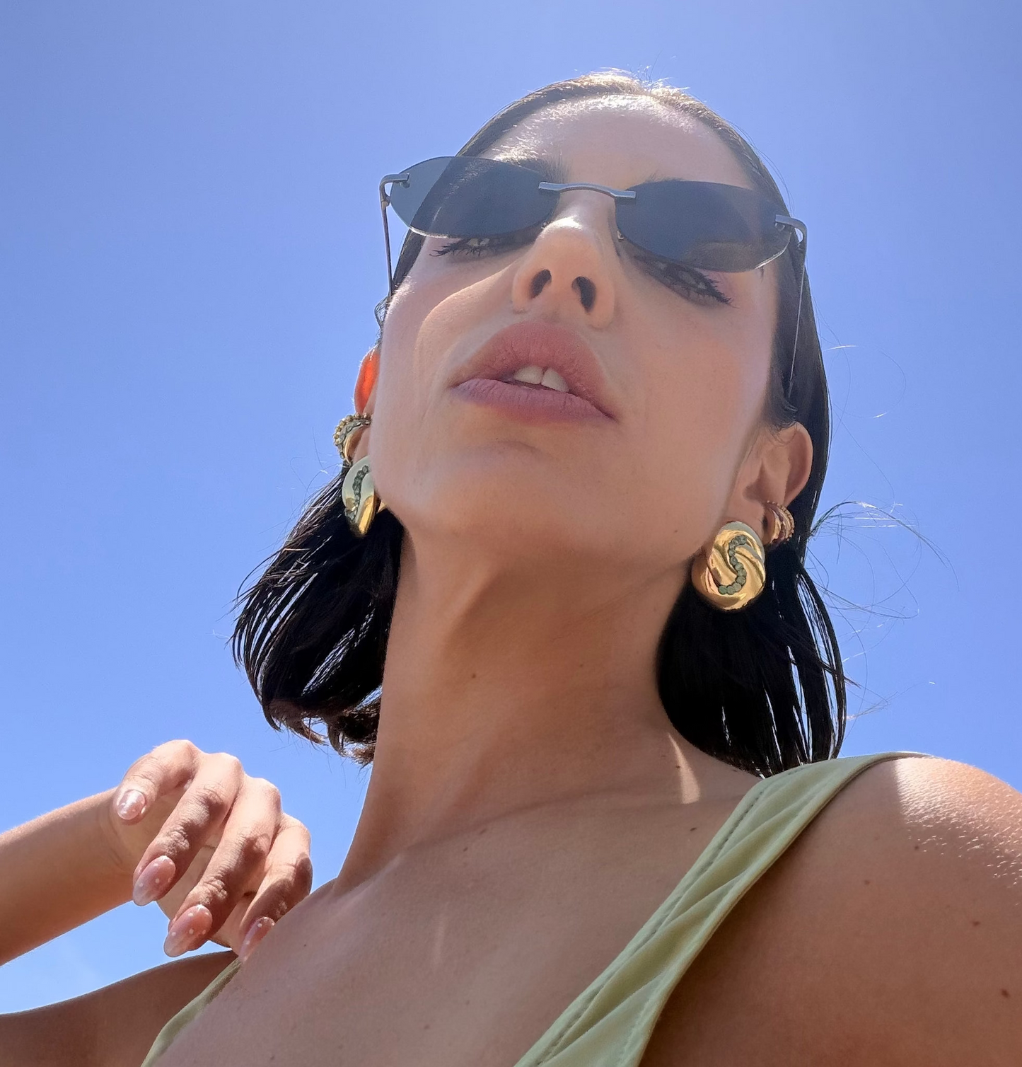 Diamond Double earrings