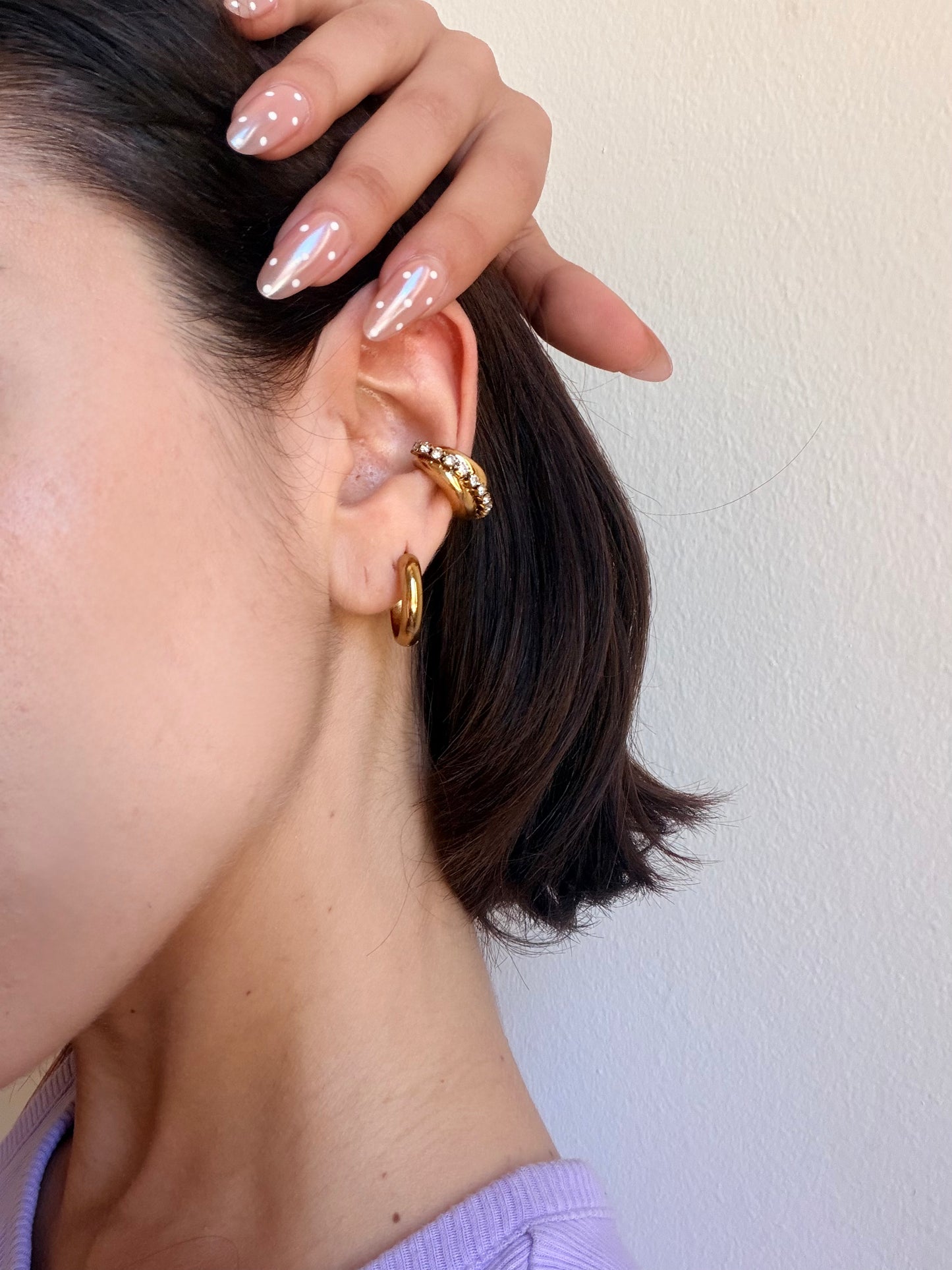 Bling bling Ear cuff