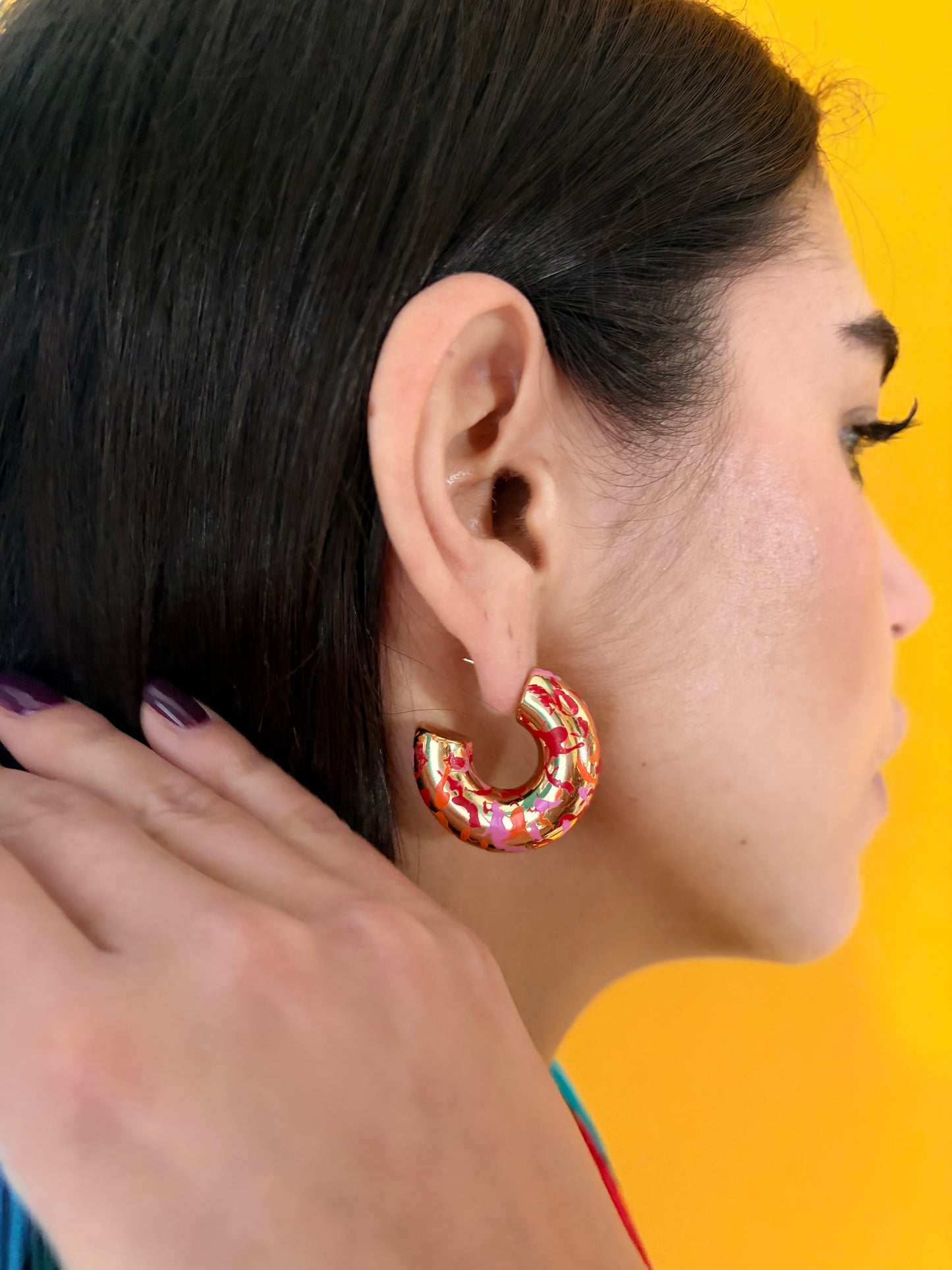 Dripping earrings - Caldo