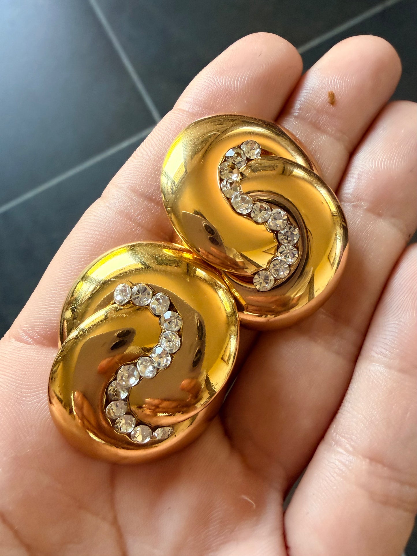 Diamond Double earrings