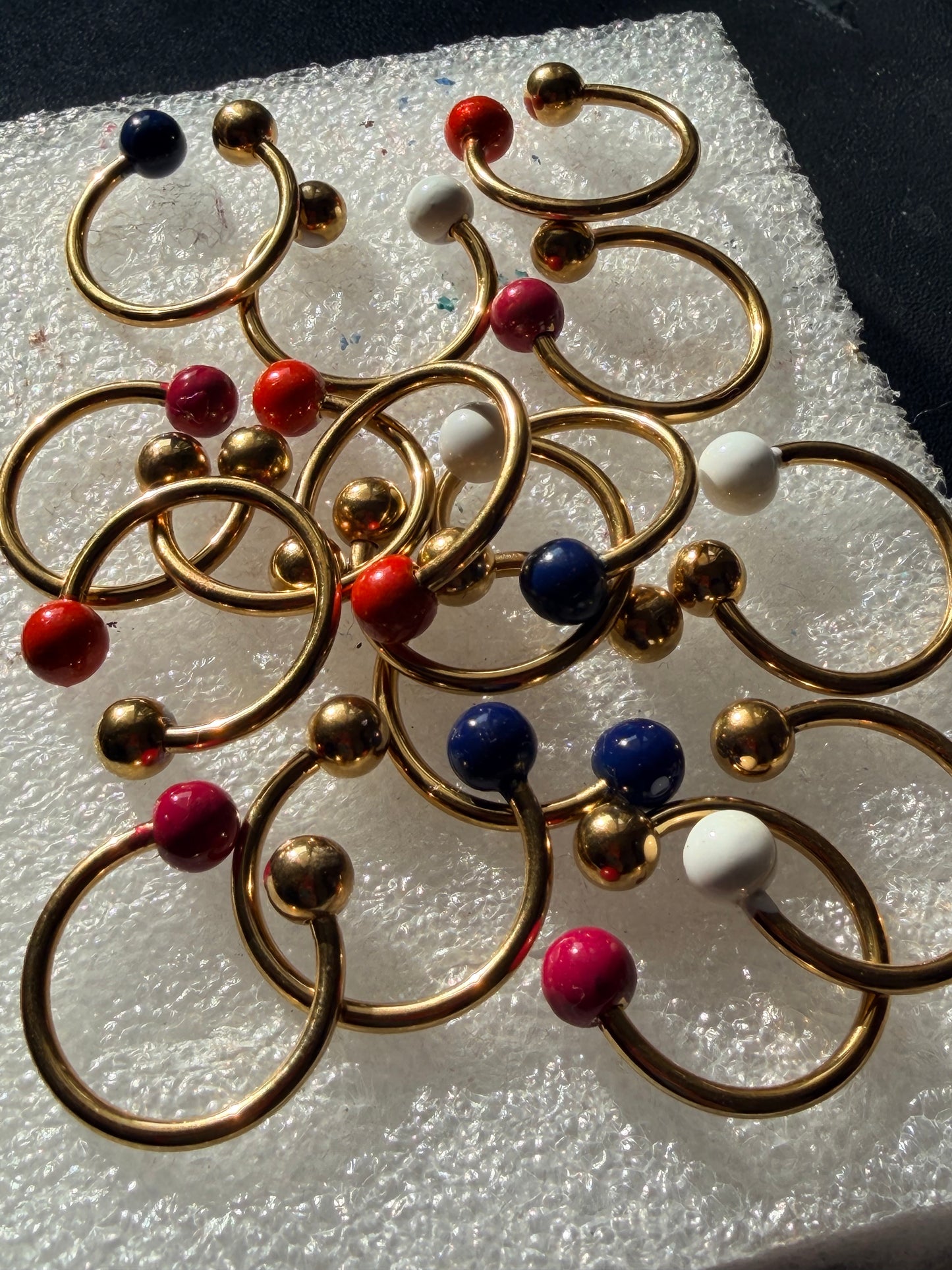 Colorini ring - BLU