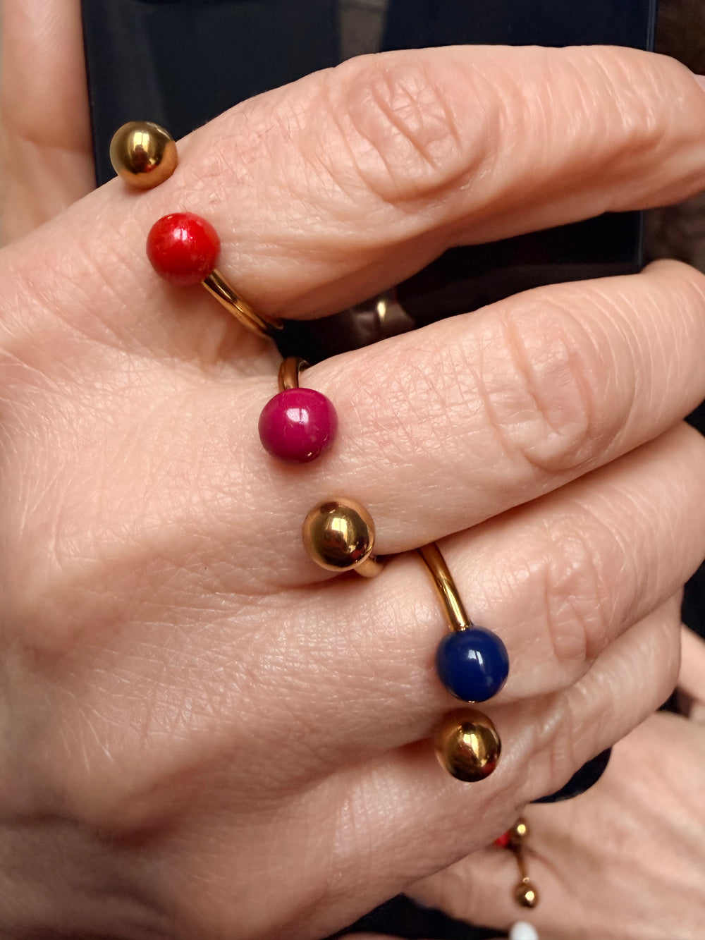 Colorini ring - BLU