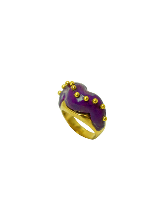 Mostro ring - Viola