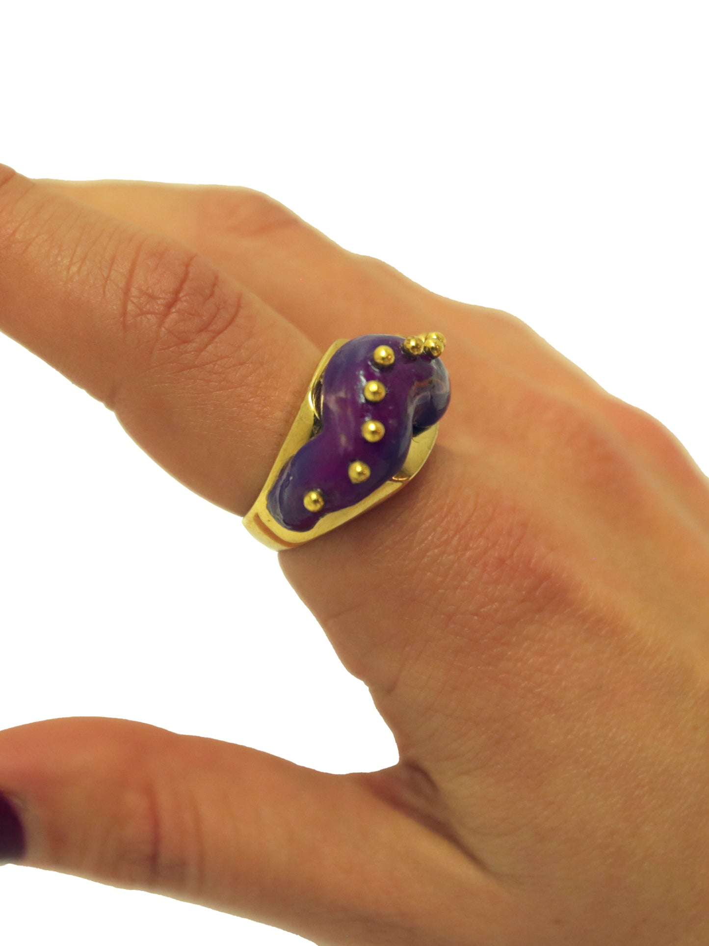 Mostro ring - Viola