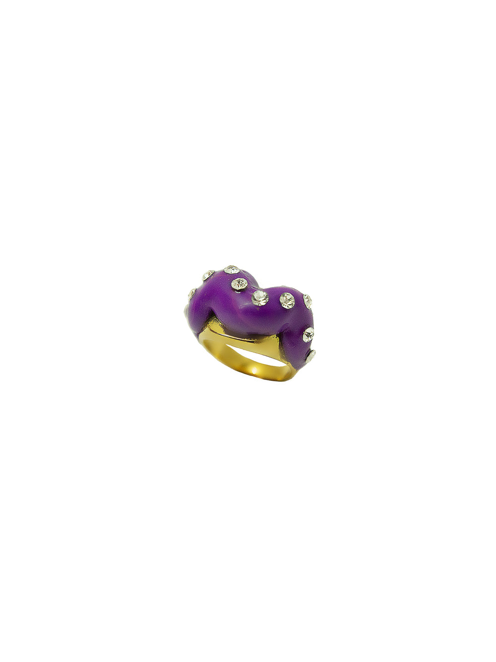 Mostro ring - Viola Brillante