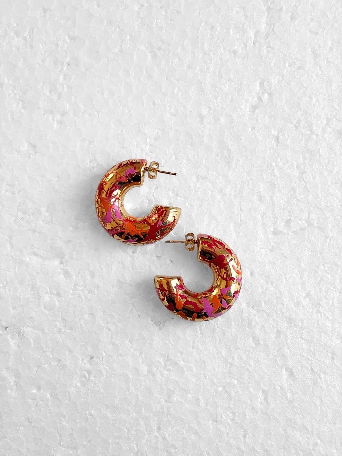 Dripping earrings - Caldo